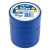 DETA 20m 18mm Blue Insulation PVC Tape - 5 Pack