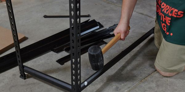 DIY - Header and Step 2 - How to build garage shelves 
