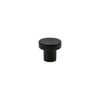Sylvan 28mm Black Upton Knob - 6 Pack