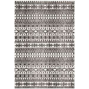 The Rug Connection Bold 363 Charcoal 280x190cm - Large Hand Loomed Indoor Floor Rug