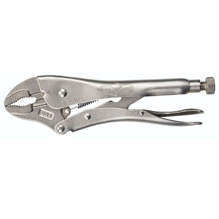 Irwin 250mm Curved Jaw Locking Plier With Wire Cutter
