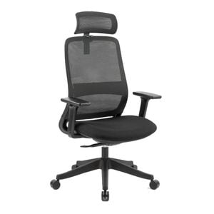 Maestro Furniture Dian High Mesh Back Molded Foam Seat Ergonomic Computer Office Working Chair Black