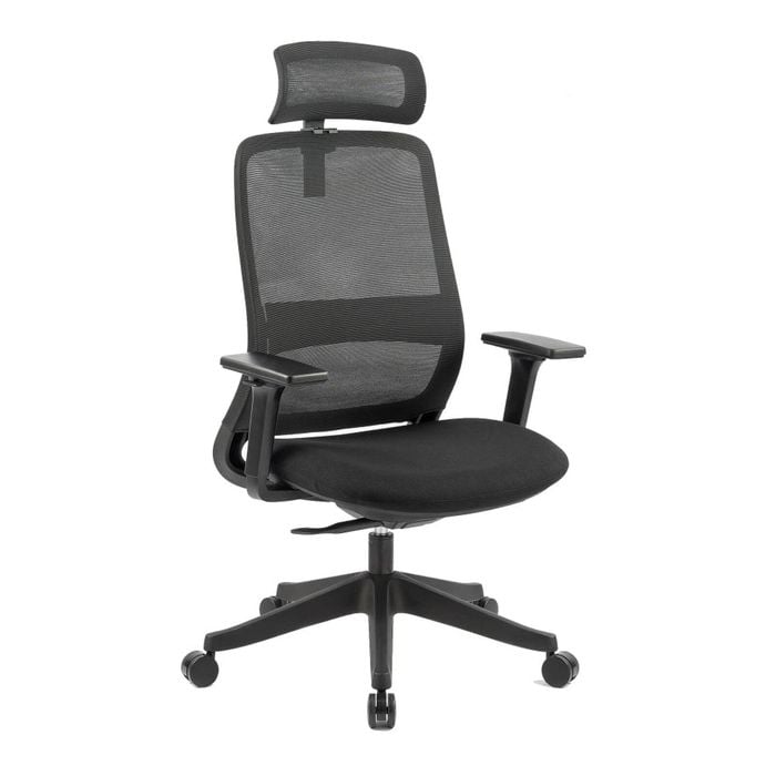 Maestro Furniture Dian High Mesh Back Molded Foam Seat Ergonomic Computer Office Working Chair Black