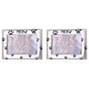 2PK Gibson Gifts Meow Frame Home/Living Room Decor 6x4cm