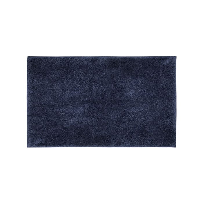 Microplush Large Bath Mat 50 x 80cm Navy Bunnings Australia