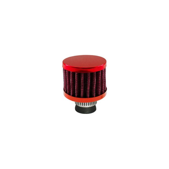 Zenzo 9mm Oil Catch Tank Crankcase Vent/Valve Breather Intake Round Air Filter