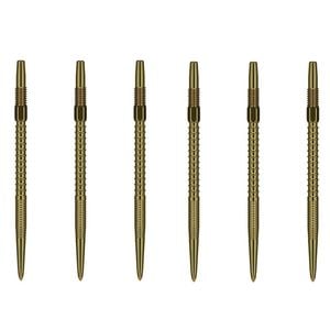 2x 3pc Target Swiss FireDart Point Dart Replacement Spare Tip 35mm Gold