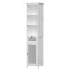 Artiss Cabinet Storage 161cm White Rattan