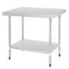 Vogue Stainless Steel Prep Table 900mm - T375