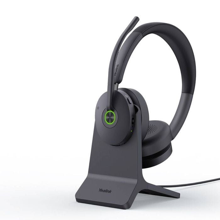 Yealink Bh74 With Stand Teams Usb-c/a Bluetooth Headset, Active Noise Cancellatio, Acoustic Shield, Wireless Range 50 M