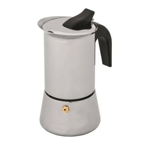 Avanti Inox Espresso Coffee Maker Stainless Steel Percolator - 2 Cup