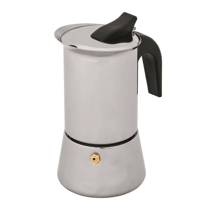 Avanti Inox Espresso Coffee Maker Stainless Steel Percolator - 2 Cup