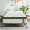 BedStory 34cm King Single Latex Hybrid Mattress Pocket Spring Medium for Orthopedic Comfort & Resilient Support