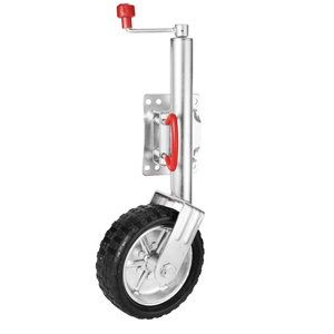Provecta 1000kg 10in Swing-Up Jockey Wheel with Bolt-On Galvanised Steel Frame
