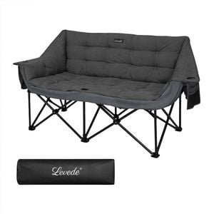 Levede Double Padded Folding Camping Sofa