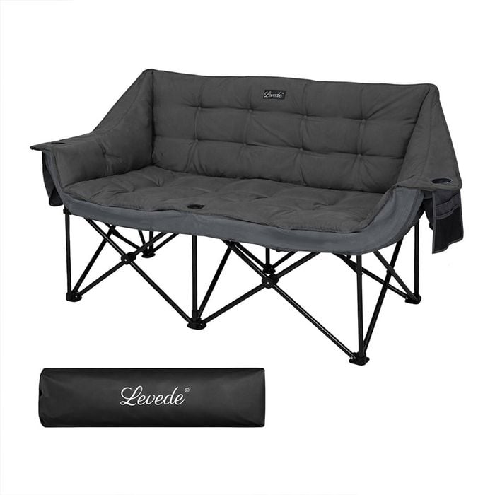 Levede Double Padded Folding Camping Sofa