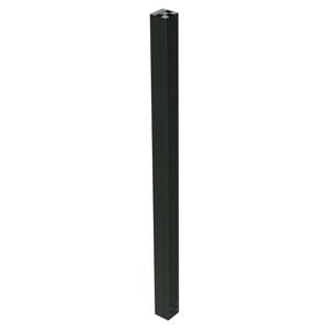 ProtectorAl 1200 x 65 x 65mm Black Satin Aluminium 3 Way Post