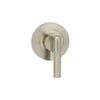 Zanda Brushed Nickel Round Escutcheon with Disabled Turn