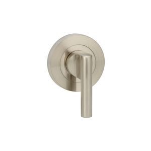 Zanda Brushed Nickel Round Escutcheon with Disabled Turn