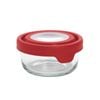 Anchor Hocking Trueseal Storage Container Round 2 Cup Cherry