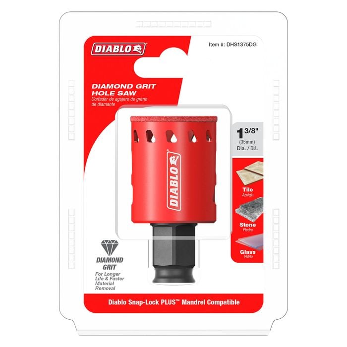 Diablo 35mm Diamond Grit Hole Saw