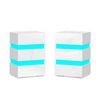 ALFORDSON 2x LED Bedside Table White