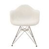 SK Designer Living | Replica Eames DAR Eiffel Chair | Fabric & Chrome - Texture Ivory