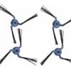 Hygieia 4 Side Brushes For Eufy X10 Pro Omni & X9 Pro Robot Vacuum Cleaners