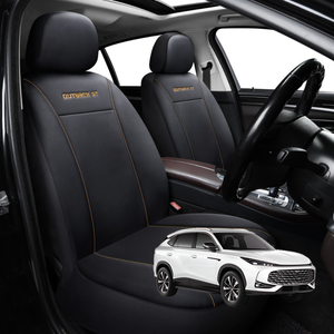 Car Seat Cover for MG HS 2018 - 2024 (SAS23) - Black-Front Only