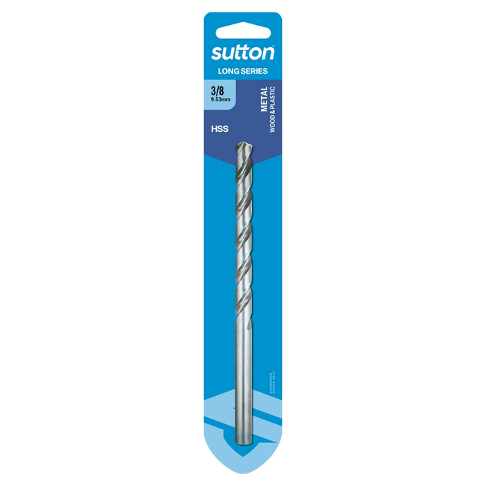 Sutton Tools 9.53mm Long Series Jobber Drill Bit