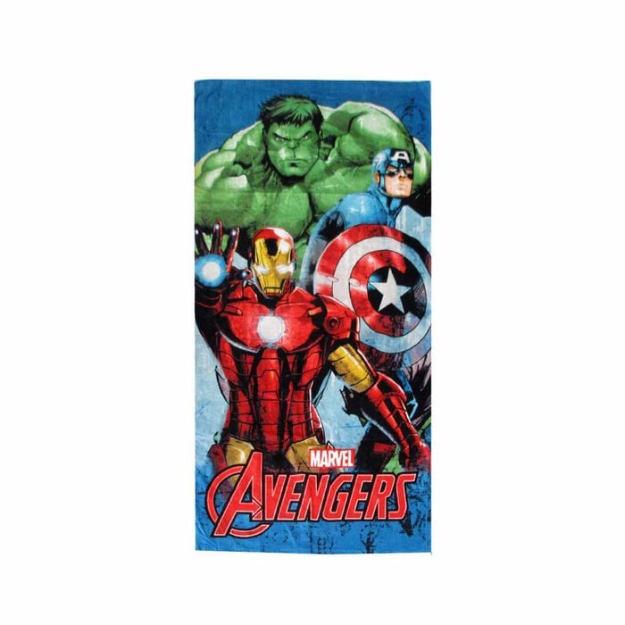 Marvel Avengers Cotton Beach Towel 70 X 140 Cm Trio Classic