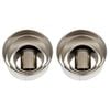 2x 4pc Daily Bake Deep Stainless Steel Round Plain Cutter Set - Silver