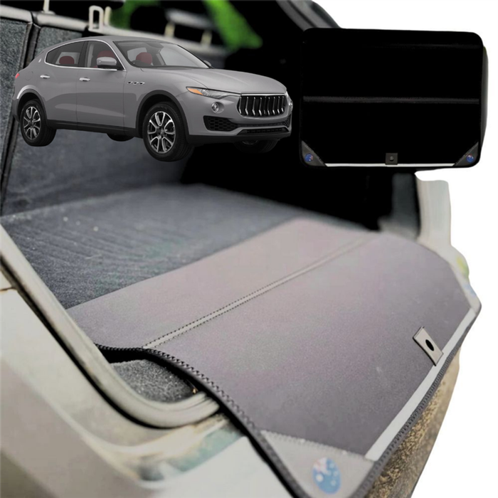Rear Cargo Boot Bumper Protector for Maserati Levante 2017 - 2024 - XL (98 x 55) - Black