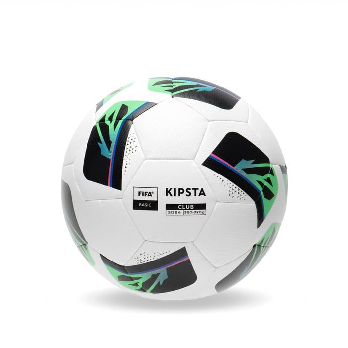 Decathlon - Size 4 Fifa Basic Football Club Hybrid - White - 4