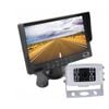 Elinz 7" LCD Monitor HD 12V/24V 4PIN IR CCD Reversing Camera Rearview Built-in Mic WHITE
