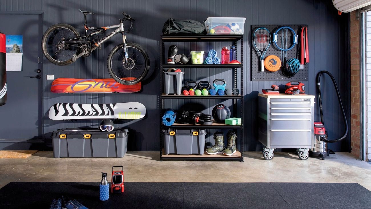 Storage - Sports Storage - Garage - Wide