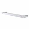 Dorf Epic Chrome Glass Shelf