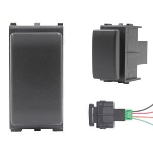 Switch Boss Push Switch fits Nissan Large Patrol Narava - Blank (Momentary)