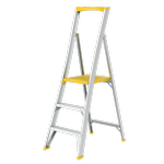 Bailey Contractor 3-Step Platform Aluminium Ladder