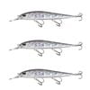 3x 13 Fishing 110mm Whipper Snapper Jerkbait Fishing Lures - Disco Shad