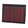 K&n Replacement Air Filter To Suit Nissan Navara Np300 D23 Qr25de Ys23ddt Ys23ddtt 2.3l 2.5l I4
