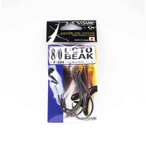 Sasame F304 Beak Octopus Heavy Duty Bait Fishing Hook 8/0