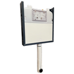 Johnson Suisse Econoflush Air In-wall Box Mounted Cistern WELS Star 4 4.6L/Full