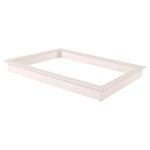 Builders Edge 450 x 600mm White Manhole Frame Kit