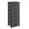 Advwin Tall Dresser For Bedroom With 6 Drawers & Adjustable Feet