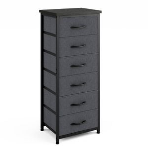 Advwin Tall Dresser For Bedroom With 6 Drawers & Adjustable Feet
