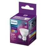 Philips GU10 LED 500lm 3CCT 5W Dimmable Spot