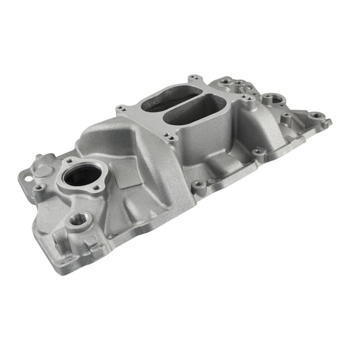 Cyclone SB Chev Dual-Plane Intake Manifold, Non-EGR, Street