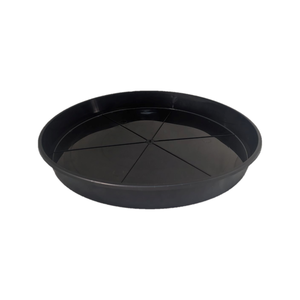 Garden City Plastic 430mm Black Grow Pot Saucer