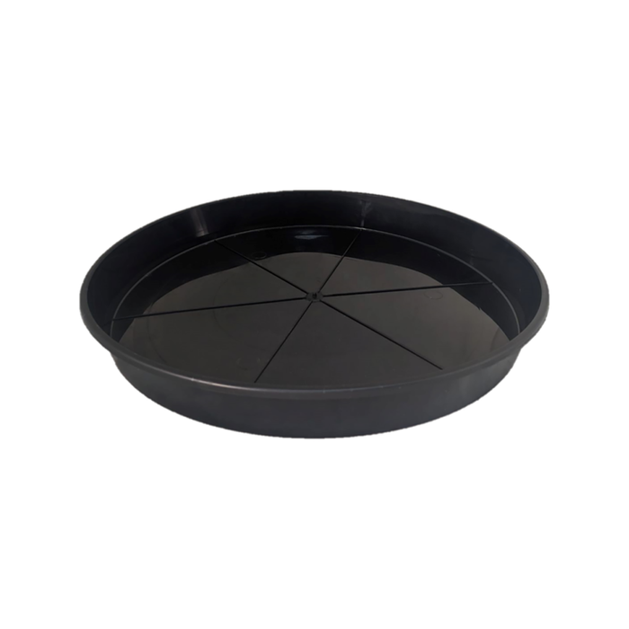 Garden City Plastic 430mm Black Grow Pot Saucer